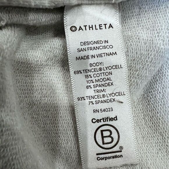 Athleta Sayulita Women’s Pullover Hoodie Size Medium grey - Picture 12 of 13